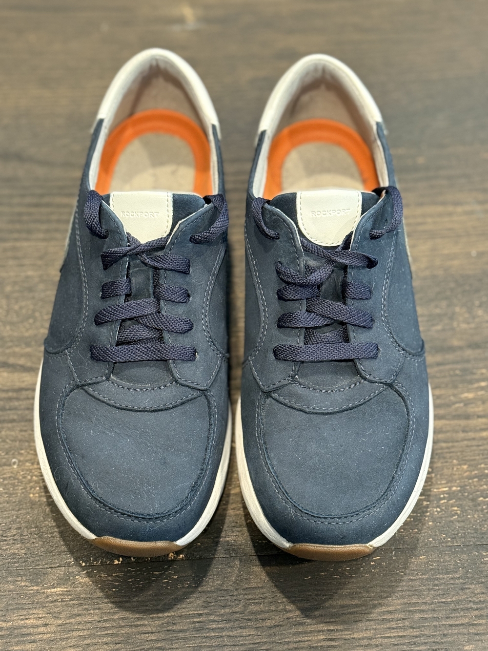 Rockport Women's Navy Casual Lace-Up Sneakers